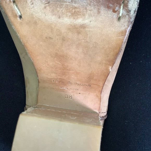 Rag & Bone Harrow Nubuck Suede Ankle Booties Sz-8 - Picture 10 of 11